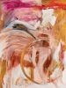 Shaman | Oil And Acrylic Painting in Paintings by Eugenie Diserio. Item made of canvas with synthetic works with mid century modern & contemporary style