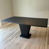 Modern Black Dining Table | Tables by Crafted Glory. Item composed of wood compatible with contemporary style