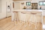 Roberts Bar Stools 30"H | Chairs by Tronk Design. Item made of wood with steel