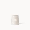 Sand Outline Pillar Vase | Vases & Vessels by Franca NYC. Item composed of ceramic compatible with boho and minimalism style