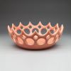 Crown Fruit Bowl - Blush | Decorative Bowl in Decorative Objects by Lynne Meade. Item made of stoneware
