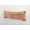 Muted Color Antique Carpet Rug Pillow, Faded Unique Long | Sham in Linens & Bedding by Vintage Pillows Store. Item made of cotton with fiber