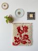 Wall Tapestry in a Ukrainian style | Wall Hangings by Awesome Knots. Item composed of wood & canvas