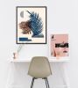 Minimal Abstract Print Botanical Collage and Geometric Shape | Prints by Capricorn Press. Item made of paper works with boho & minimalism style