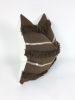 Brown fringe pillow // fringed cushion // chocolate brown | Pillows by velvet + linen