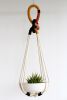 Macrame Plant Hanger, Textile Hanger Sculpture, Handmade: The "CHUNKY" Series | Plants & Landscape by Freefille