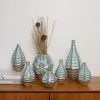Mini Hex in Coral Green | Vase in Vases & Vessels by by Alejandra Design. Item composed of ceramic