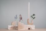 Bud Vase Candleholder | Candle Holder in Decorative Objects by Tropico Studio