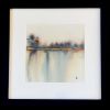 Against the Wind – Original Abstract Watercolor Landscape, Framed | Paintings by Susi Schuele Art