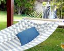 Luxury Coastal Beach Resort Hammock | CABANA | Chairs by Limbo Imports Hammocks. Item composed of wood and cotton