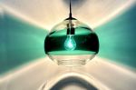 BOLA Recycled Glass Pendant | Pendants by LUMi Collection. Item made of glass