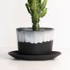 Native Oval Planter - Handmade Porcelain Planter | Vases & Vessels by The Bright Angle. Item made of ceramic