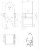 1983 Armchair | Dining Chair in Chairs by NO AGE FURNITURE STUDIO
