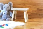 Small Wooden Stool | Chairs by ROOM-3. Item composed of walnut