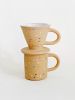 Hand Painted Coffee Dripper | Tableware by OBJECT-MATTER / O-M ceramics