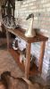EXTRA RUSTIC pecky sinker cypress table! | Console Table in Tables by Pelican State Woodworks