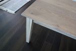 Solid White Oak Shaker Style Dining Table | Tables by Hazel Oak Farms. Item composed of wood