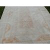 Vintage Turkish Oversized Rug With Shabby Chic Farmhouse | Area Rug in Rugs by Vintage Pillows Store. Item made of cotton & fiber