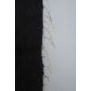 Vintage Black Turkish Siirt Shaggy Kilim Rug 5'3'' X 7'4'' | Area Rug in Rugs by Vintage Pillows Store
