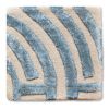 Labyrinth Collection Maze Rug Sample (12x12 in.) | Area Rug in Rugs by Kevin Francis Design. Item made of fabric with fiber