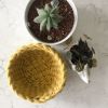 Felted Wool Twined Woven Bowl DIY KIT | Ornament in Decorative Objects by Flax & Twine. Item composed of cotton & fiber