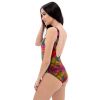 One Piece Swimsuit - In The Wine Glass - Geometric Abstract | Work by EMAN K