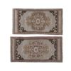 Hand Knotted Door Mat, Entryway Rug, Bath Mat, Set of Two | Rugs by Vintage Pillows Store. Item composed of fabric