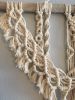 Macrame Wall Hanging- "Lila" | Wall Hangings by Rosie the Wanderer. Item composed of cotton and fiber