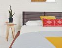 The Baxter, Japandi Bed Frame | Beds & Accessories by MODERNCRE8VE. Item composed of walnut