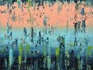Ocean Kiss | Oil And Acrylic Painting in Paintings by Lisa Carney