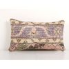 Muted Color Antique Carpet Rug Pillow, Faded Blue Unique Sof | Cushion in Pillows by Vintage Pillows Store