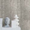 *Lisbon Silver Over Silver Leaf | Wallpaper in Wall Treatments by Brenda Houston. Item made of fabric with paper
