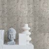 *Lisbon Silver Over Silver Leaf | Wallpaper in Wall Treatments by Wallcovetings by Brenda Houston. Item made of fabric with paper