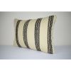 Natural Handmade Kilim Pillow Cushion Cover - Large Turkish | Sham in Linens & Bedding by Vintage Pillows Store. Item made of cotton & fiber