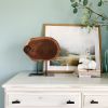 Wood Slice on Stand | Sculptures by Hazel Oak Farms. Item made of walnut