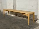 Handmade Modern Wood Bench, Sustainable Hardwood Chair, USA made | Benches & Ottomans by Marco Bogazzi