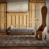 V Day Bed Sheepskin | Work by District Loom