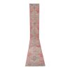 Vintage Turkish Oushak Runner With Eclectic Mediterranean | Runner Rug in Rugs by Vintage Pillows Store. Item composed of cotton and fiber