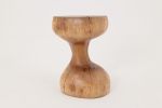 Walnut Solid Wood Sculptural Side Table, Original Contemporary Design | Tables by Logniture