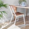 Planar Chair | Dining Chair in Chairs by Housefish | Private Residence | Denver, CO in Denver. Item composed of wood and steel