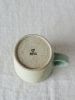 Mugm Coffee Mug- Seafoam, Modern Handmade Ceramics | Drinkware by Tomoko Ceramics