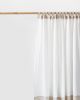 Color-block Linen Curtain Panel (1 Pcs) | Curtains & Drapes by MagicLinen. Item made of fabric