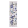 Colorful Uzbekistan Suzani Table Runner, Uzbek Blue Silk Emb | Tablecloth in Linens & Bedding by Vintage Pillows Store