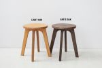 Small Wooden Stool, Scandinavian decor side table Short Wood | Chairs by Plywood Project. Item composed of wood in minimalism or mid century modern style