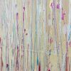 Shimmering Pearl Pink Abstract Art | Mixed Media by NAMYOONSOOART. Item compatible with minimalism and contemporary style