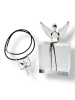 Combo Set: 3 Inch Angel Sculpture and the angel pendant | Sculptures by YENNY COCQ