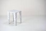 ChunkY01 - Carrara marble side table | Tables by DFdesignLab - Nicola Di Froscia. Item composed of marble compatible with minimalism and contemporary style