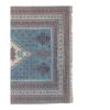 Vintage Faded Blue Turkish Oushak Rug 3'5" X 6'3" | Area Rug in Rugs by Vintage Pillows Store. Item made of cotton & fiber