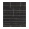 1960s Vintage Black & White Kilim Rug 11'8'' X 13'3'' | Area Rug in Rugs by Vintage Pillows Store