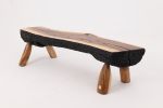 Live Edge Walnut Bench, Wabi-Sabi, Brutalist, Log Furniture | Benches & Ottomans by Logniture